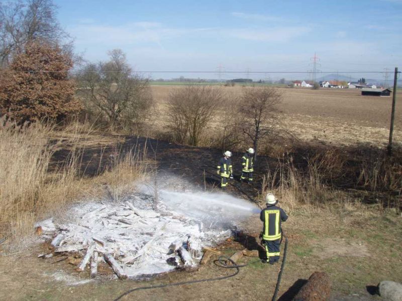 Flächenbrand Römerbrücke