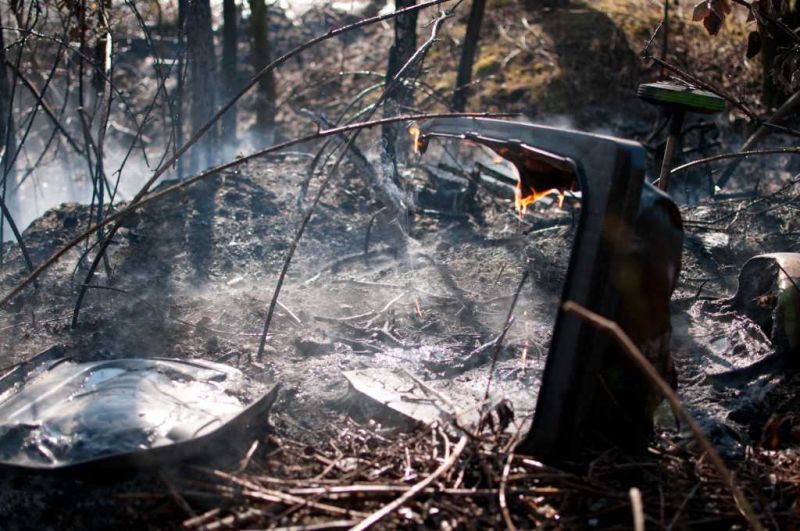 Flächenbrand am Sonntag in der Neckarstraße