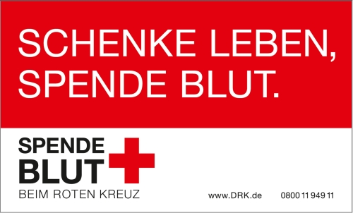 Blutspenden rettet Leben