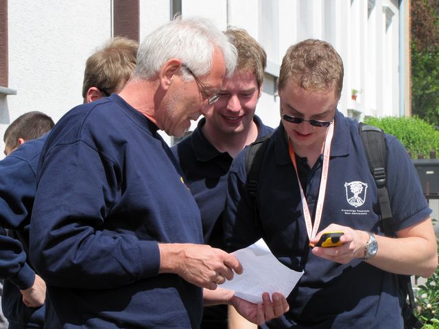 Geocaching bei der Jugendfeuerwehr Weinheim