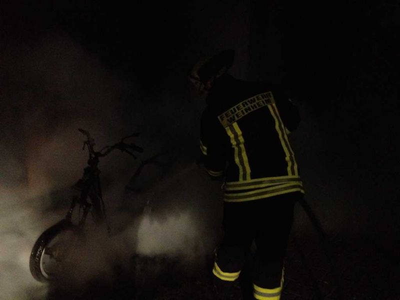 Rollerbrand in der Alten Postgasse