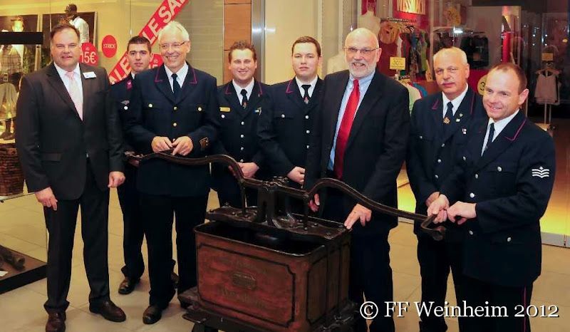 Ausstellungseröffnung - 150 Jahre Brandschutz in Weinheim