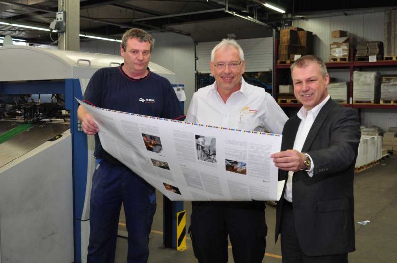 Chronik wird gedruckt