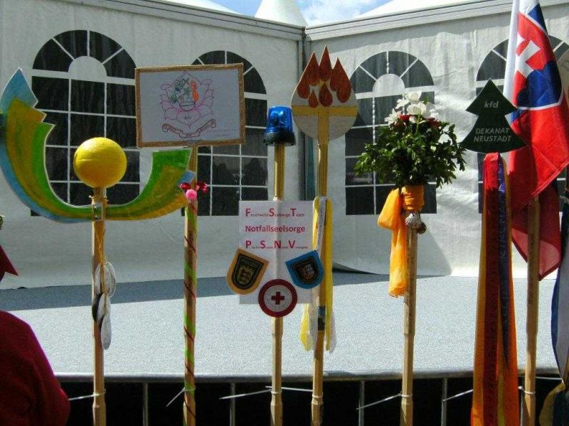 Pilgerstab beim Katholikentag