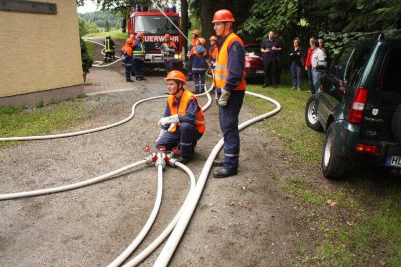 Jahreshauptübung der Jugendfeuerwehr