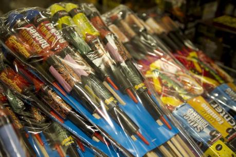 Ab dem 29.12. wird Feuerwerk verkauft