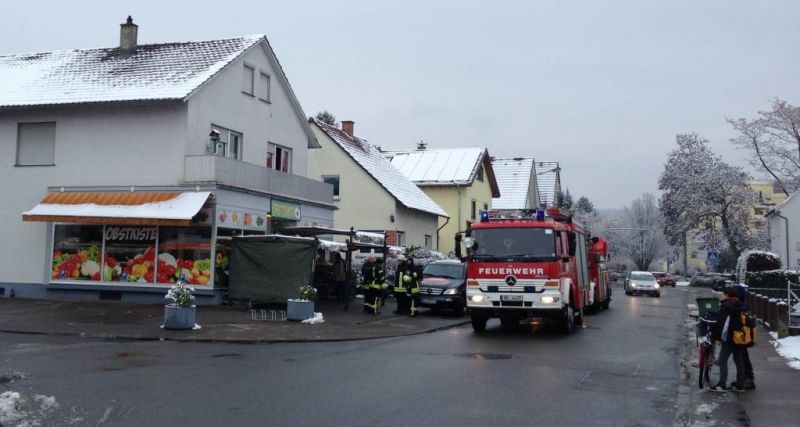 Feuer in der Obstkiste