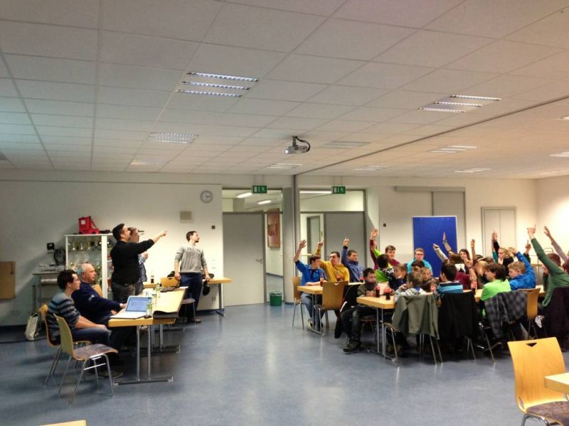 Daniel Paradiso wird gewählt