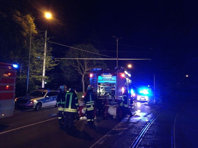 Zimmerbrand Mannheimer Straße