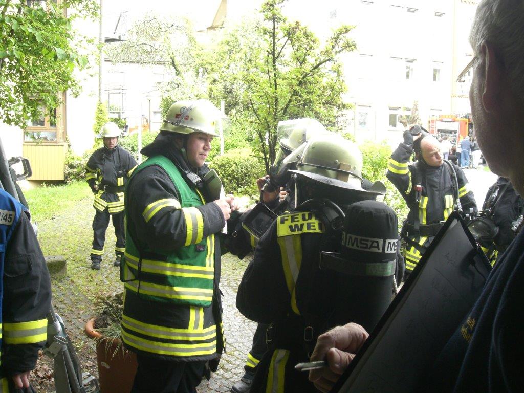 Alarmübung der Abteilung Stadt im GRN-Betreuungszentrum