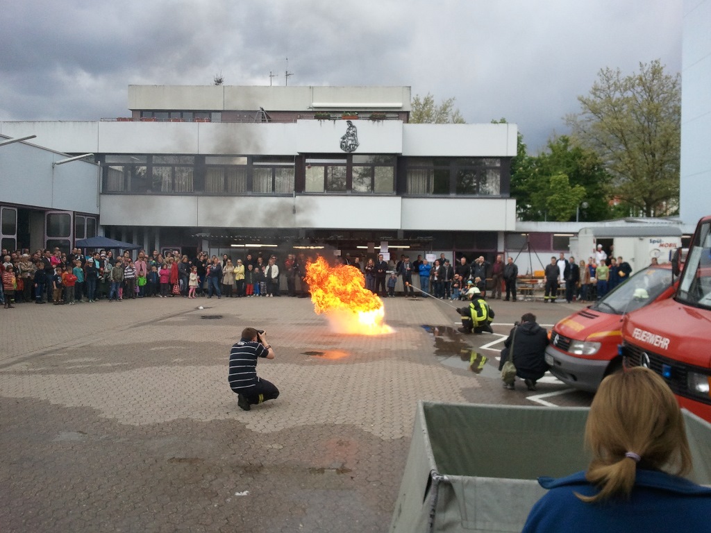 Fettexplosion in St. Ingbert: Flammen schlagen meterweit in den Himmel