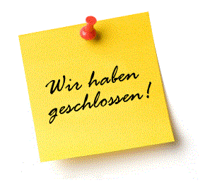 Kleiderkammer geschlossen