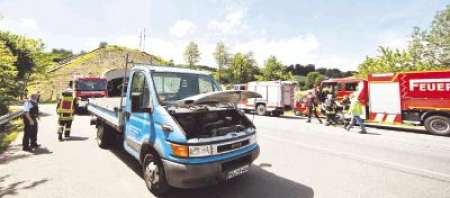 Qualmender Motor löst Großeinsatz aus