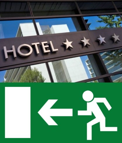 Sicherer Urlaubsaufenthalt - Was tun beim Hotelbrand?