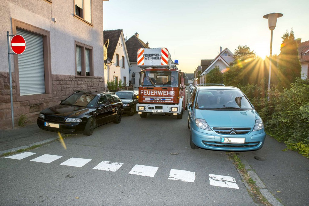 Richtiges Parken rettet Leben