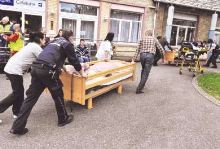 Großbrand im Betreuungszentrum