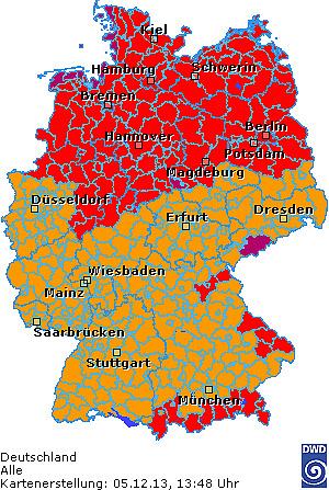 „Xaver“: Mehr als 10.000 Feuerwehrleute im Einsatz