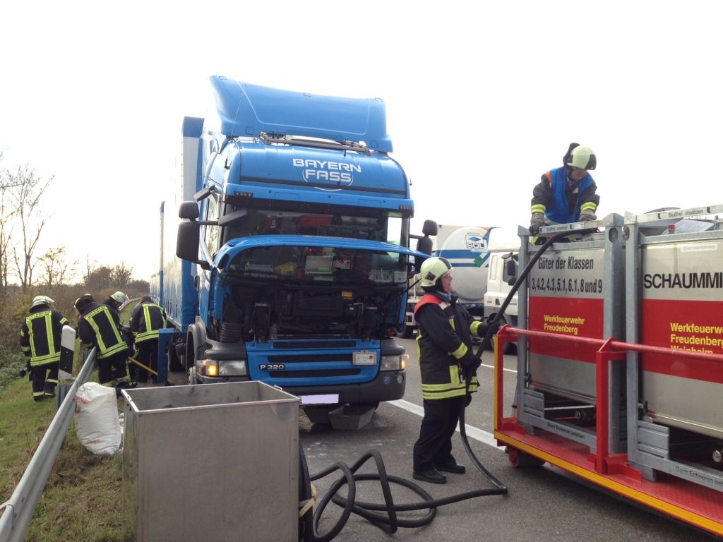 Feuerwehr Weinheim mehrfach gefordert