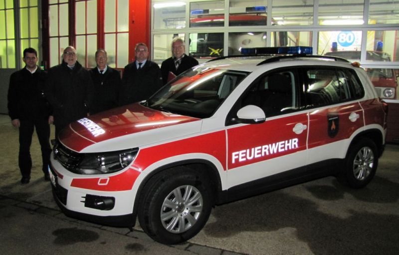 Neues Einsatzfahrzeug bei der Werkfeuerwehr Naturin Viscofan GmbH