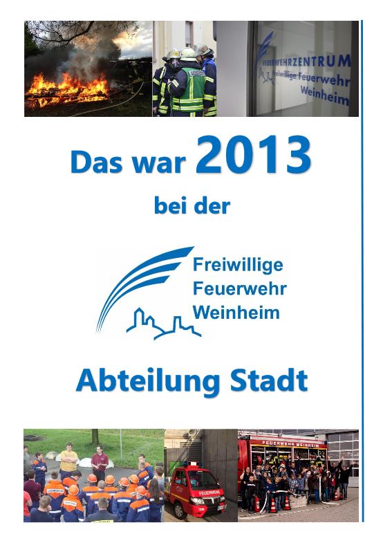 Abteilung Stadt bringt Jahresrückblick heraus – „Das war 2013 bei der Abteilung Stadt“